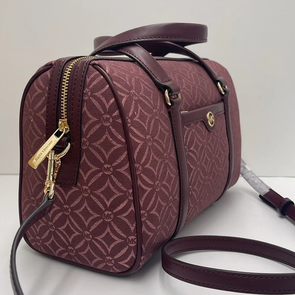MICHAEL KORS JST TRAVEL MEDIUM DUFFLE SATCHEL SHOULDER CROSSBODY BAG MK …